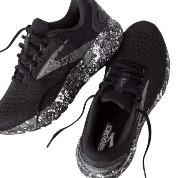 Brooks Ghost 16 Black Grey Mens Running Shoes Medium D Width 110418 1D 062 (NEW) main image 8